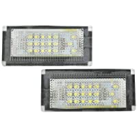 AUTOSTYLE V-030102 Juego de iluminación LED para matrícula – Mini One-Cooper-S-Cabrio R50-R52-R53 2001 – 2006